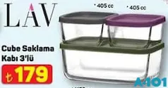 LAV CUBE SAKLAMA KABI 3'LÜ LAV CUBE SAKLAMA KABI 3'LÜ